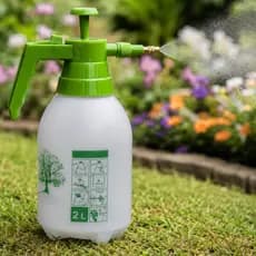 Pulverizador Borrifador Manual 2 Litros Alta Pressão Compressão Prévia Para Jardinagem e Limpeza