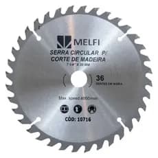 Disco Serra Circular 7 1/4 36 Dentes para Madeira 185mm x 20mm Widea