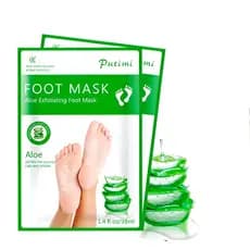 Máscara Esfoliante Pé Tratamento Aloe Vera Nutritivo Hidratante