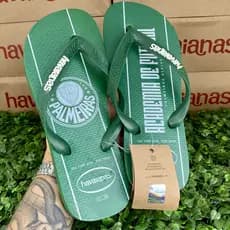 Chinelo Havaianas Top Times Oficial Palmeiras - Confortável e Antiderrapante
