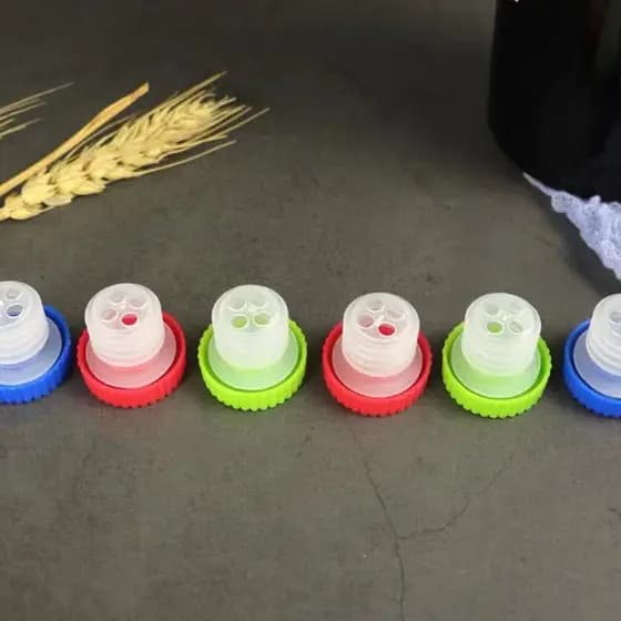 Rolha De Garrafa 6 Unidades Rolhas Garrafas Sortidas Coloridas Top Estilo