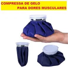 Bolsa Poliéster Para Gelo Uso Fácil E Simples 15.5 x 7CM