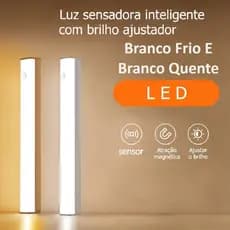 50Cm Luz LED Branco Quente Ou Frio 30Cm 20Cm Sem Fio Sensor Carregamento USB De Inteligente Do Guarda Roupa