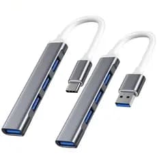 USB C HUB 3.0 Tipo 3.1 4 Portas Multi Divisor Adaptador OTG Para Xiaomi Lenovo Macbook Pro 13 15 Ar PC Acessórios Do Com