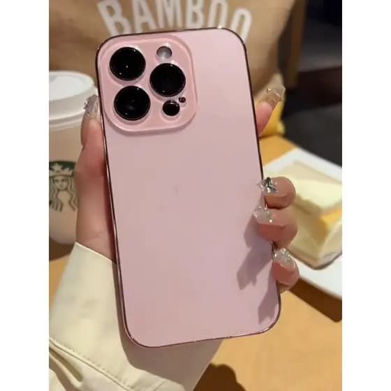 AG É Adequado Para iPhone 17Air , 16 , 15 , 14 , 13 , 12 Pro Max E 14 Plus . A Capa Protetora De Vidro Liso PC Protege O