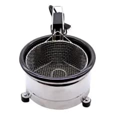 Fritadeira Eletrica Com Oleo Tacho Aco Inox 1,5 L 1200w
