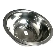 Bowl Bacia Inox 8L 32cm Resistente Uso Alimentício e Hospitalar