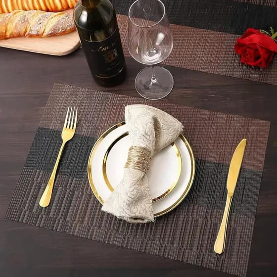 Jogo Americano De Mesa Jantar Sala PVC Cores