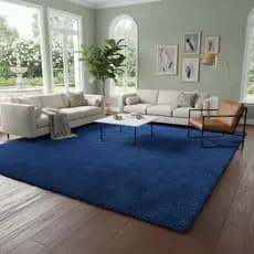 Tapete 2,00 x 1,50 Felpudo Sala Quarto Varias Cores