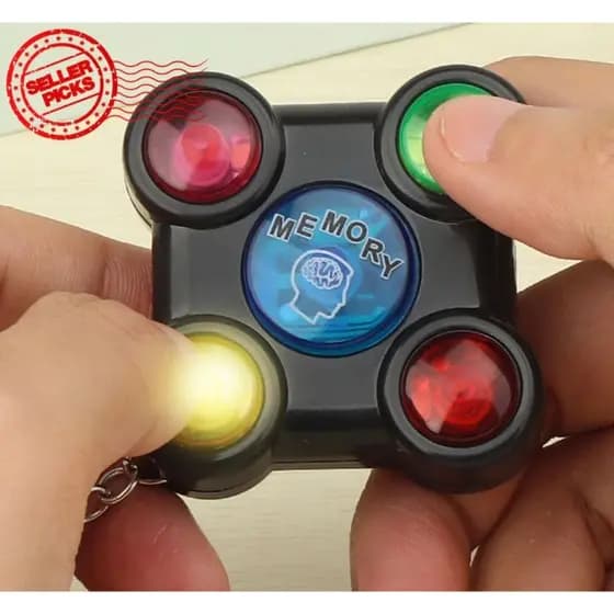 KIT com 3/10/20pcs Novo jogo de memória educacional infantil com luzes sons, quebra-cabeça elétrico brainstorming /n-965