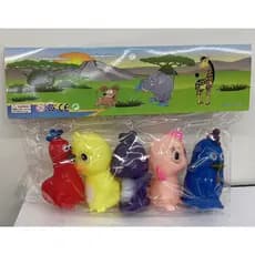 kit Galinha Pintadinha e unicórnio e patrulha e pato de Vinil com som Brinquedo de banho bebe//N-240