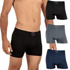Kit Cuecas RP Boxer Microfibra Sem costura Atacado