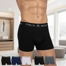 Kit 6 Cuecas Boxer Polo Wear Microfibra Sem Costura - sortido 2