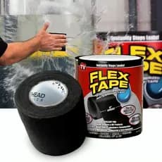 Fita Adesiva Borracha Flex Tape Veda Tudo a Prova D'água Impermeável