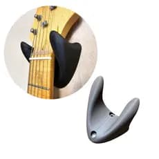 Suporte de Parede para Guitarra Com Parafuso E Bucha