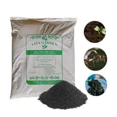 Terra vegetal  Adubada Vita Garden  Saco Com 15kg, 5kg e 2kg Terra vegetal é rica de nutrientes para o cultivo