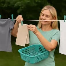Kit Cesto Organizador Espaçoso com 24/48/60/72/96 Pregadores Reforçados Multiuso Para Armazenar e Organizar