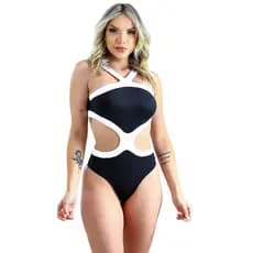 Maiô Afina Cintura Feminino com Bojo todo forrado