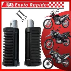 Par Pedaleira Traseira Nxr Bros 125/150 Bros 160 Xre 300 Direita / Esquerda