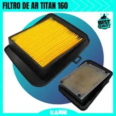 Filtro De Ar Honda Cg Titan 160 Fan 160 Start 160 Cargo 160 Titan 150 Fan 150 2014 2015