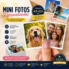 Mini Fotos Personalizadas - Envio 24 Horas