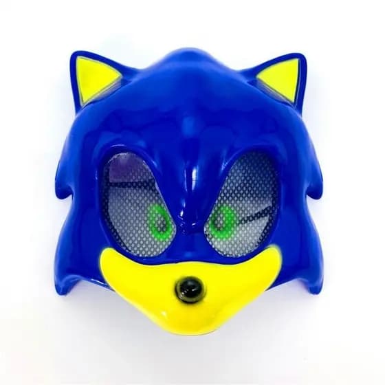 Máscara de Personagem Super Sonic de Anime Máscara de Ouriço Máscara de Sombra Brinquedo de RPG Presente de Halloween pa