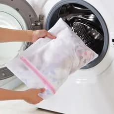 Saco de malha reutilizável para lavar roupas íntimas delicadas