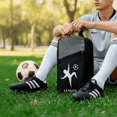 Bolsa Porta Chuteira Cinza Corinthians Masculina Bolso Tênis G Futebol Esporte Academia Treino