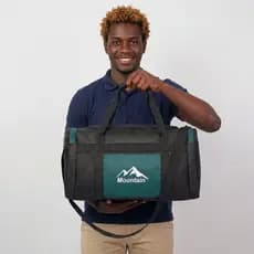 Bolsa de Mão Verde P Necessaire Porta Marmita Chuteira Academia Viagem Pequena 10L Familia com Alça