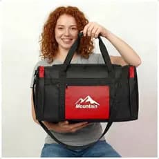 Bolsa de Mão P Vermelho Necessaire Porta Marmita Chuteira Academia Dia a Dia Pequena Ombro Unissex