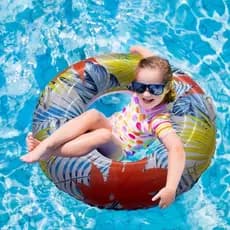 Boia folha de bordo Inflável 90  cm Piscina Praia e Festas - Criança e adulto Super Resistente （Boia -015）