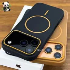 Luxo Fosco Magnético Caso Macio Para iPhone 17 16 15 14 13 Pro Max Magsafe Capa De Carga Sem Fio