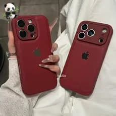 Capa De Couro Texturizada Luxuosa Para iPhone 17 16E 15 14 13 12 Pro Max 11 Slim À Prova De Choque De Silicone Macio