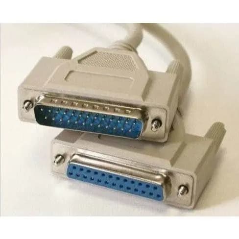 Cabo Extensor para Impressora/Scanner Paralelo DB25M x DBM25F 1,8m Clone
