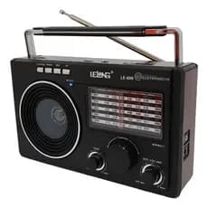 Rádio Am/fm P/ Zona Rural 11 Faixas + Pen Drive + Bluetooth Cor Preto 110v/220v