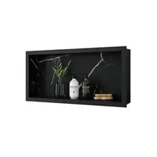 Nicho De Porcelanato Para Banheiro 60x30 cm De Embutir Na Parede Porta Shampoo