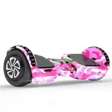 Hoverboard Infantil 6.5" - Skate Elétrico com LED Inteligente Bluetooth e Bateria Forte