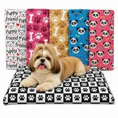 Colchonete P/ Cachorro 100% Impermeável Lavável COLCHÃO Cama Cães e Gatos PUPPY - Pratik Life