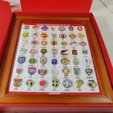 Coleção De Emblemas Para As Melhores 48 Times De Futebol Da Copa Do Mundo De 2026 , Lembranças Relacionadas Ao