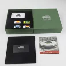 2018 Copa Do Mundo Tema De Futebol Edição Limitada Modelo De Carro Caixa De Presente Clássico MINI Top Quatro Bandeira N