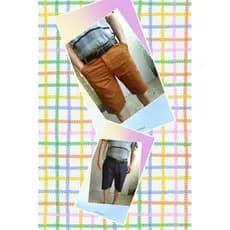 Kit 2  Bermuda Sarja Masculino Brim Short