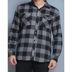 Camisa Masculina Xadrez Flanelada blusa de manga longa