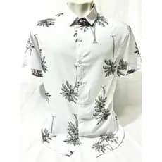 Camisas Social Floridas Masculinas Confortável Havaiana Estampadas