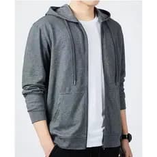 Casaco Moletom Unissex Com Ziper Blusa de Frio com Capuz Envio Rápido