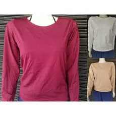 kit 3 camisas femininala com protecao solar uv50+blusa manga longa