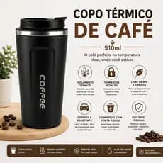 Copo Térmico de Café 510ml (VARIADO)