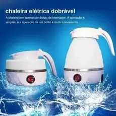 Chaleira Elétrica dobrável 110V, chaleira elétrica, chaleira portátil, Utensílio de cozinha