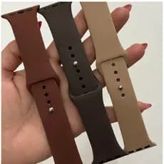 KIT 3 PULSEIRA PARA SMARTWATCH APPLE PRO ULTRA SPORT LISA 42MM 45MM 46MM 47MM 49MM 38MM 40MM 41MM