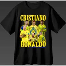 Camisa CR7 Cristiano Ronaldo Melhor Do Mundo Tecido Algodão De Ótima Qualidade Varias Cores