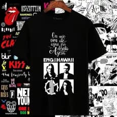 Camisa Eu nao vim ate aqui pra desistir agora engenheiros do hawaii